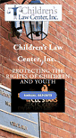 Mobile Screenshot of childrenslawky.org
